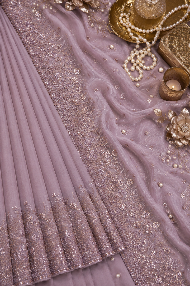 Starlight Party Saree