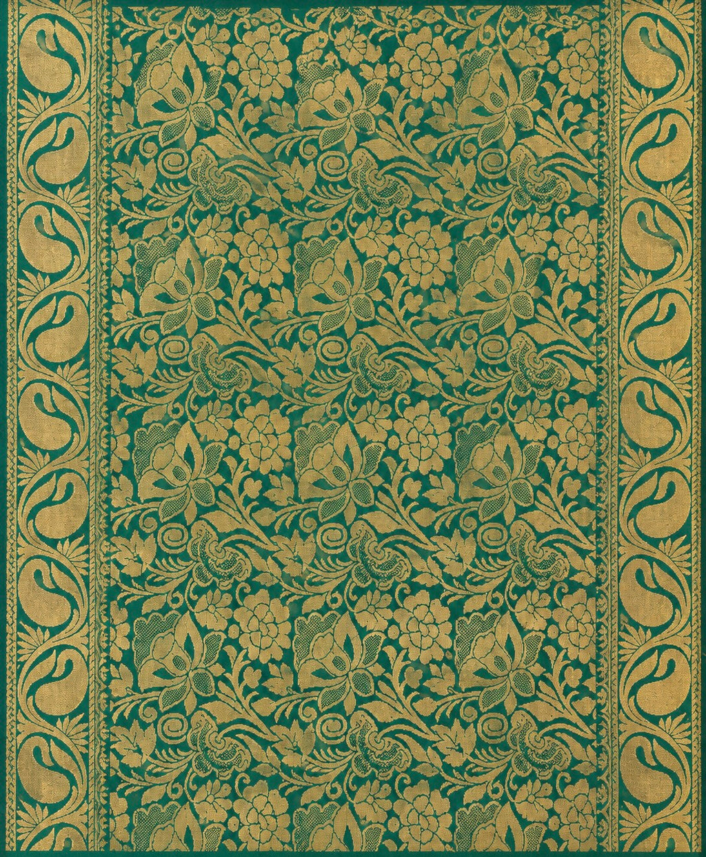 Soft Silk Saree - Mint Green