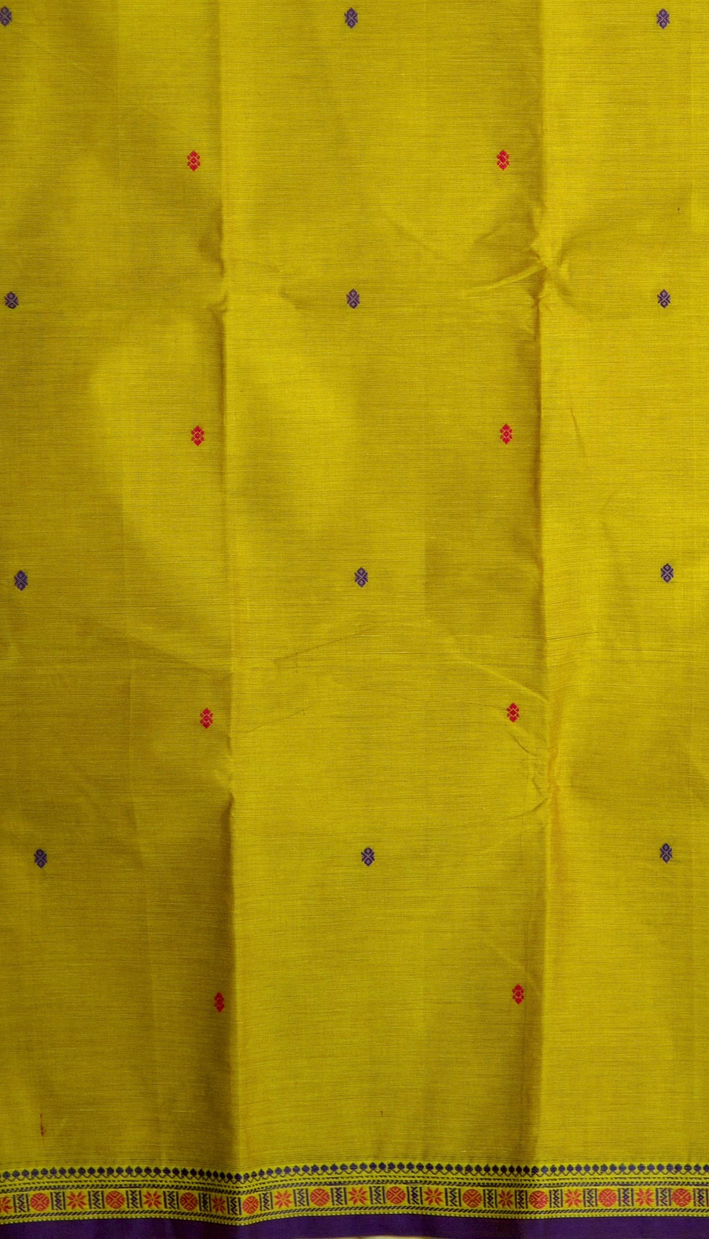 Pure Cotton Saree with One Inch Thread Border