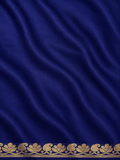 Mysore in Motion- One Inch Border- Deep Navy Blue