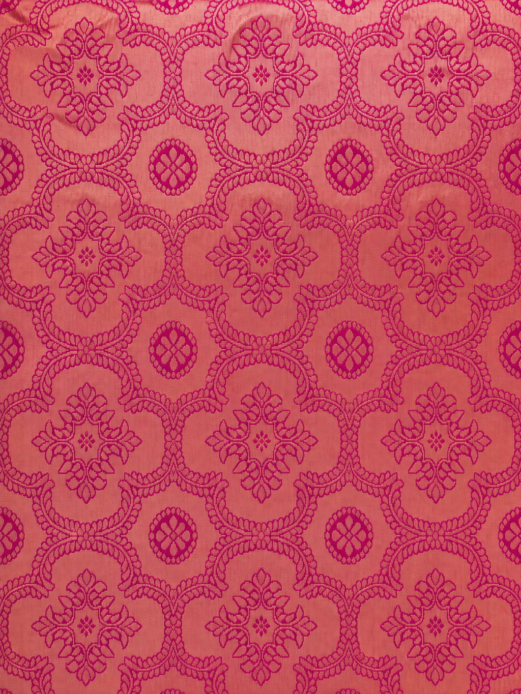 Kanchi Annam Aura – 2 Inch Border- Rani Pink