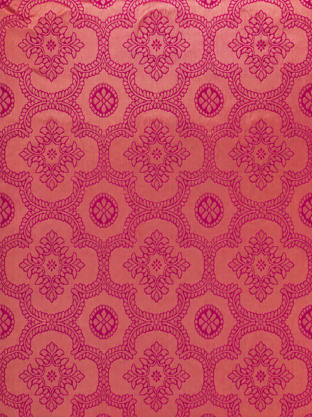Kanchi Annam Aura – 2 Inch Border- Rani Pink