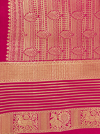 Annam & Ashva Varnam – Pure Silk Saree – Rani Pink