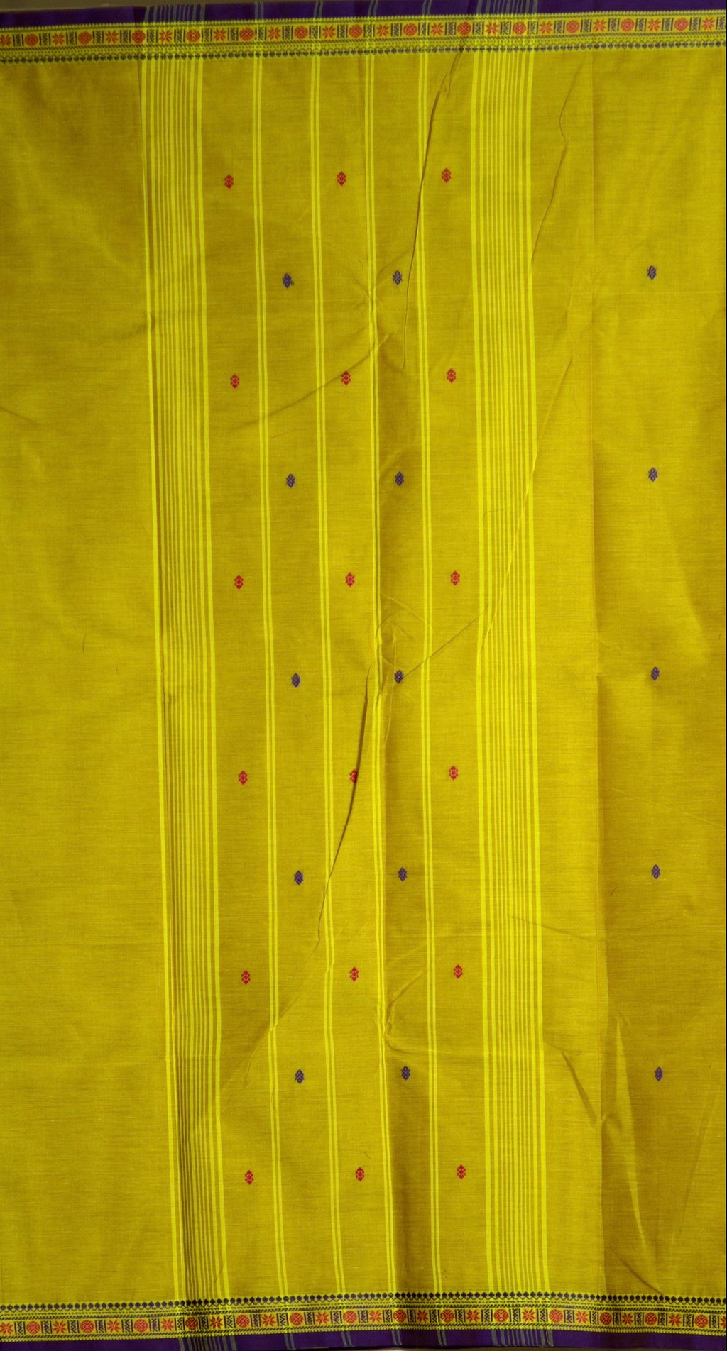 Pure Cotton Saree with One Inch Thread Border