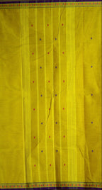 Pure Cotton Saree with One Inch Thread Border