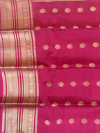Luxury Silk Blend Kanchipuram Pattu | Bridal Red | Grand Pallu