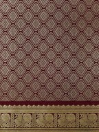 Kanchi Annam Aura – 2 Inch Border- Maroon