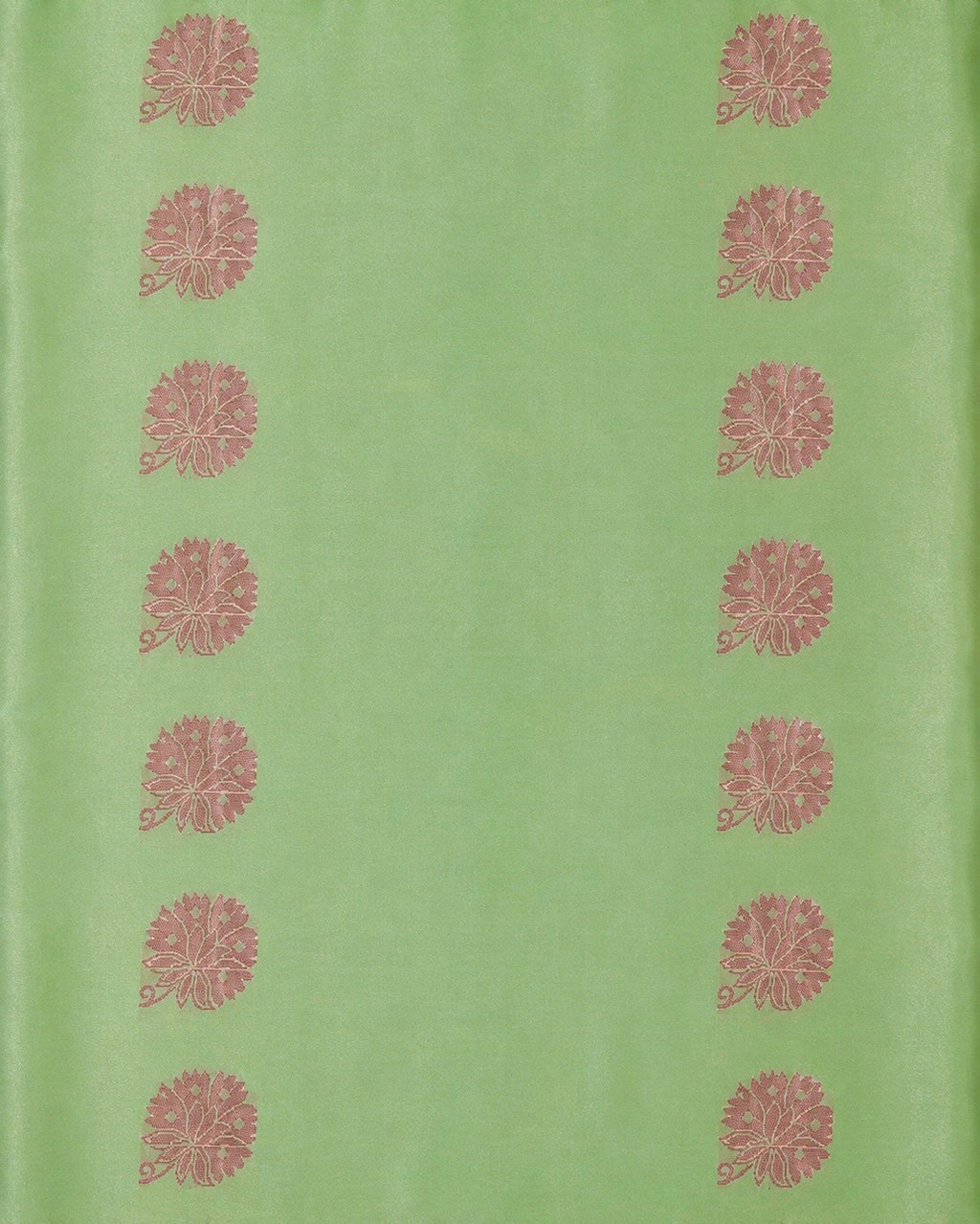 Soft Silk Saree - Mint Green