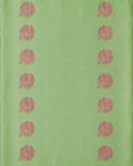 Soft Silk Saree - Mint Green