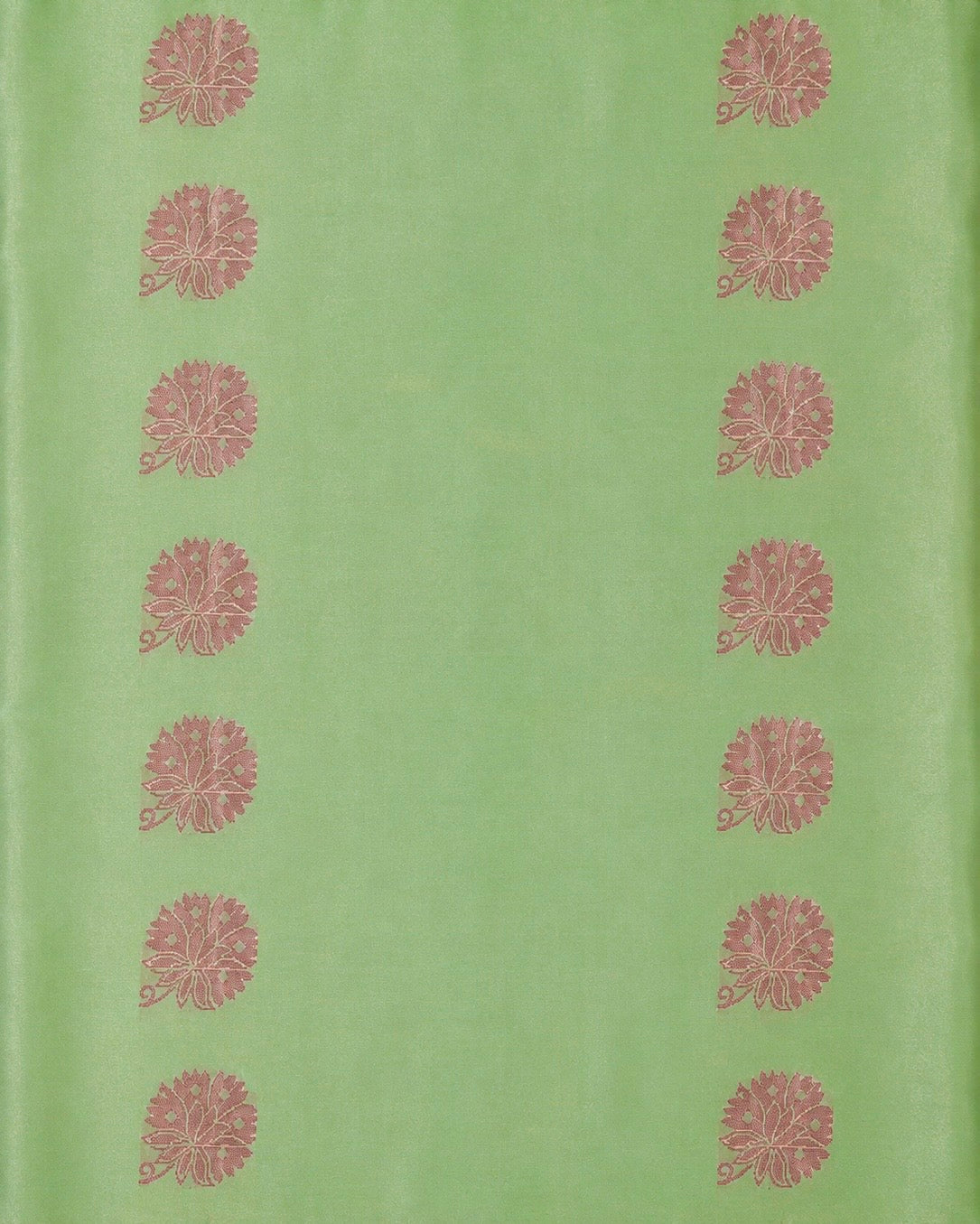 Soft Silk Saree - Mint Green