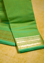 Pure Chettinad Handloom Cotton Saree – Green