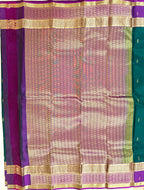 மரகதம் | Pure Handloom Silk Saree | கத்திரிப்பூ Rettaipet Border