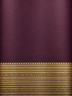 Kanchi Varisaipet Vasthram- Pure Silk Saree- Deep Plum Brown