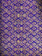 Kanchi Varisaipet Long Border Majesty- Royal Purple