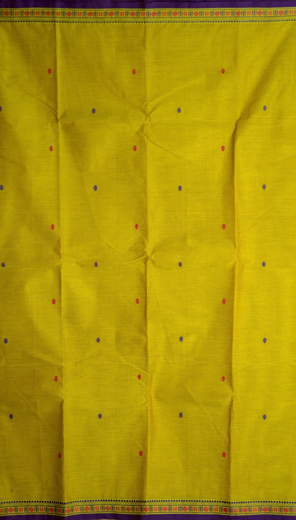 Pure Cotton Saree with One Inch Thread Border