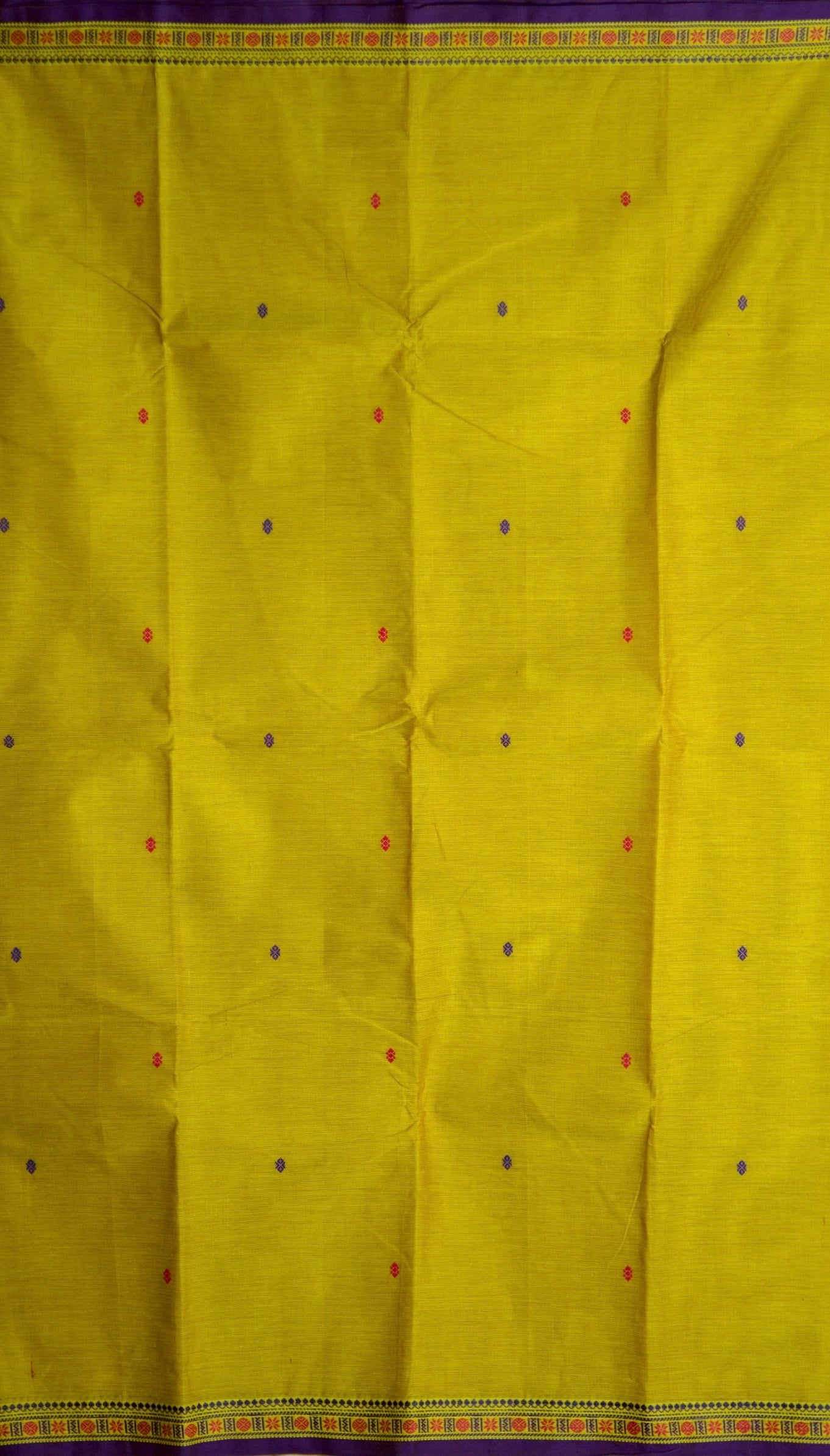 Pure Cotton Saree with One Inch Thread Border