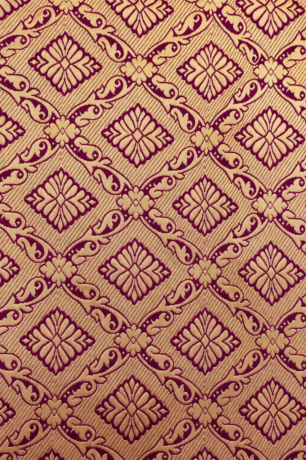 Kanchi Silk-Touch One Inch Border Saree - Magenta