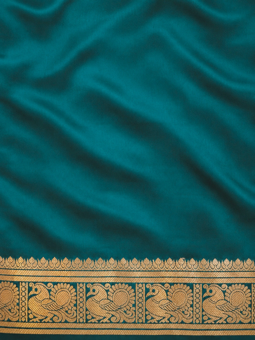 Kanchi Annam Aura – 2 Inch Border- Green