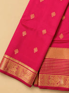 Annam & Ashva Varnam – Pure Silk Saree – Rani Pink