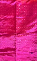 Soft Silk Saree with Vintage Kolam Motifs