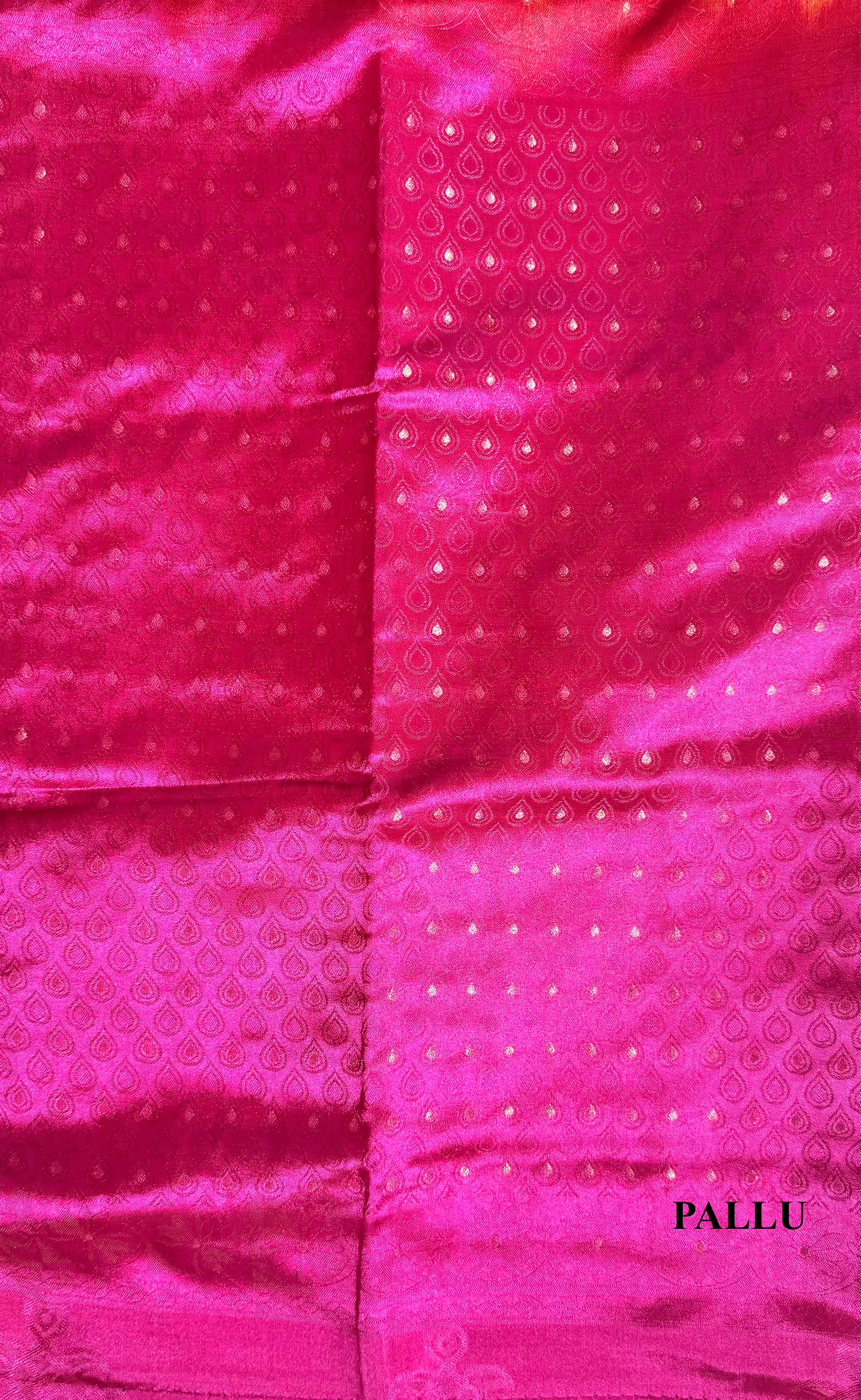 Soft Silk Saree with Vintage Kolam Motifs