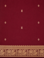 Kanchi Annam Aura – 2 Inch Border- Maroon