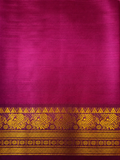 Mangalagiri Silk Saree - Magenta