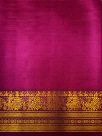 Mangalagiri Silk Saree - Magenta