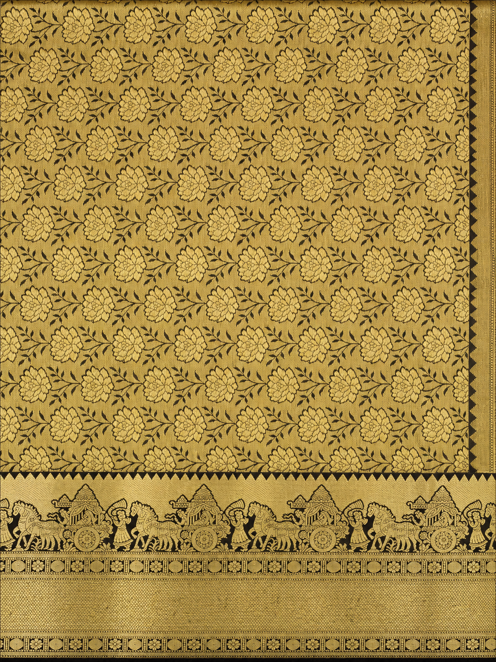 Kalyana Urvalam – Pure Silk Saree – Pallaku Motifs- Mint Green