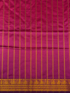 Mangalagiri Silk Saree - Magenta