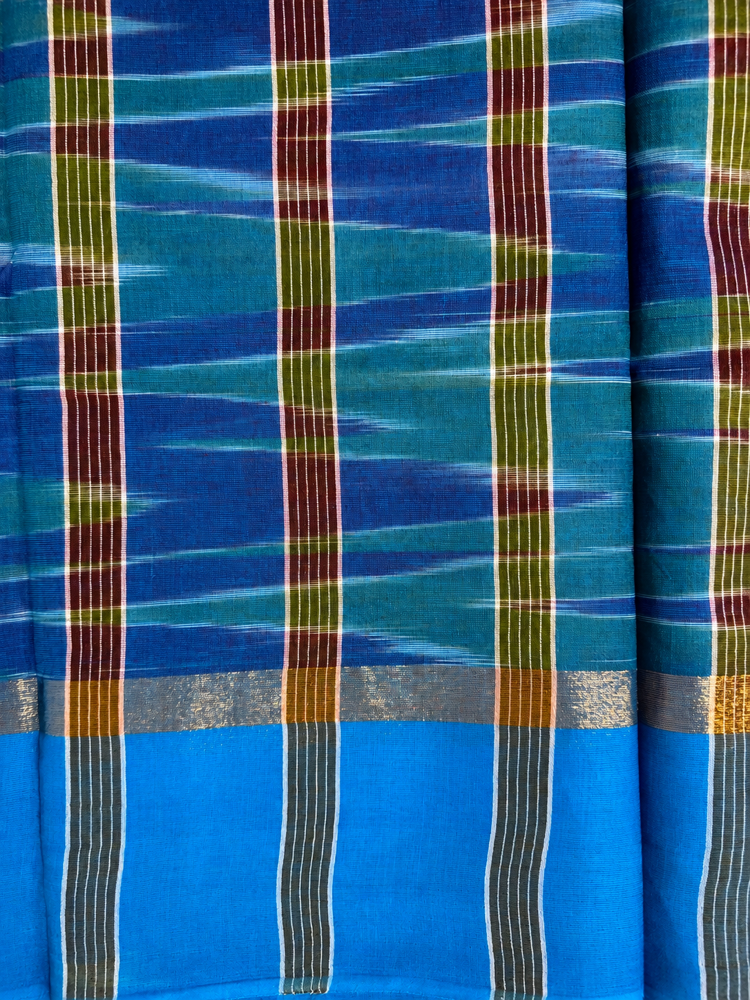 Pochampally Ikkat Cotton Saree