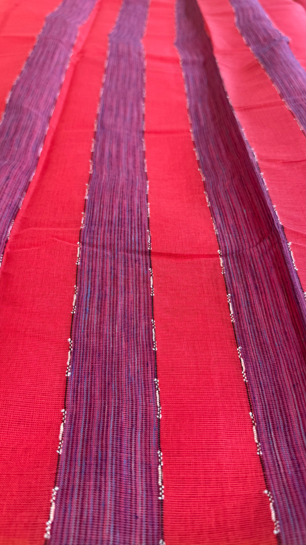 Ikkat Border Cotton Saree