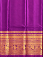 Kanchi Varisaipet Long Border Majesty- Royal Purple