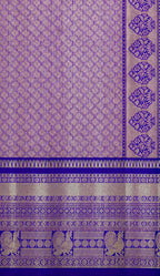 Kanchi Varisaipet Long Border Majesty- Royal Purple