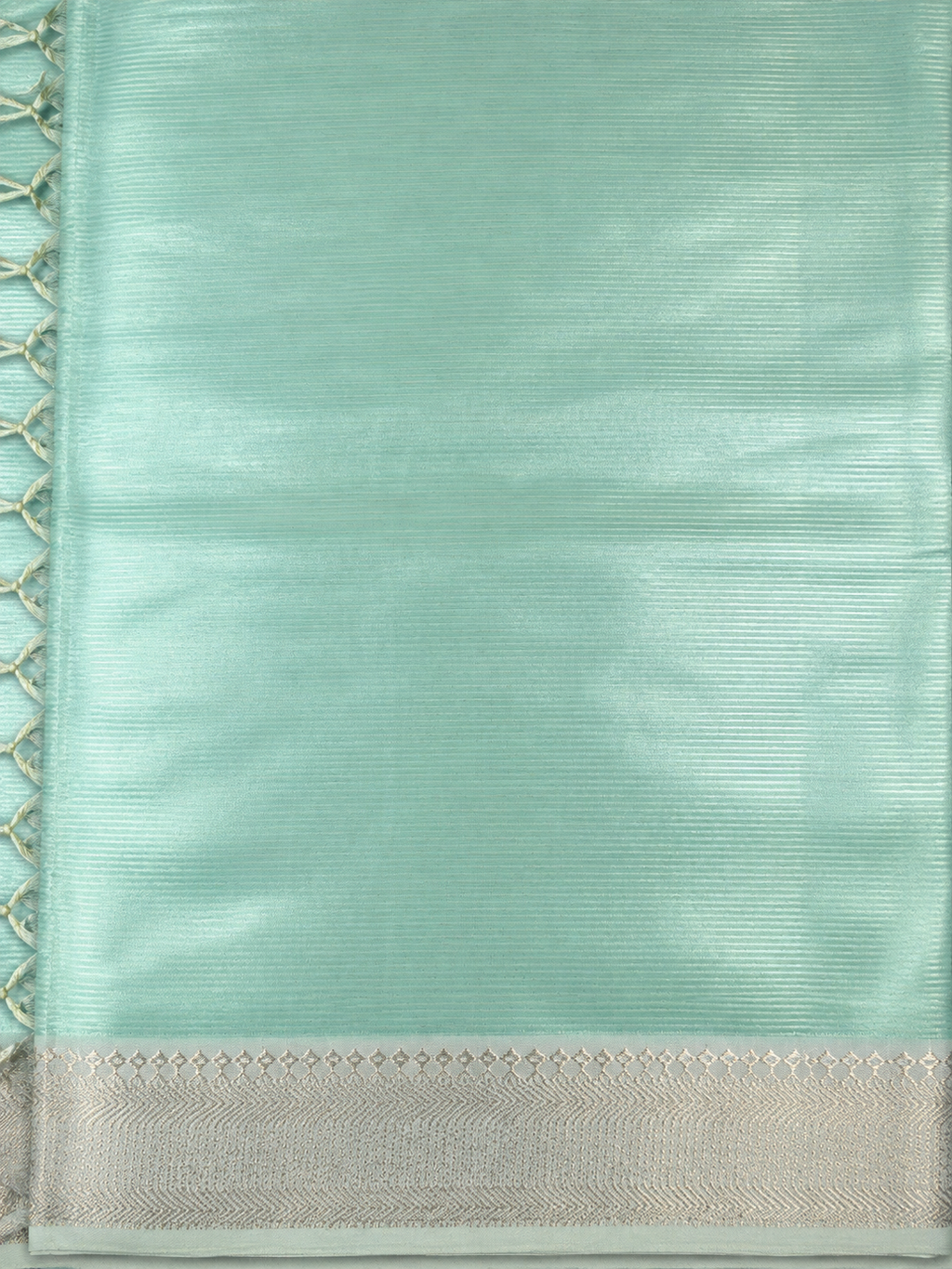 Mangalagiri Silk Saree - Mint Green