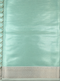 Mangalagiri Silk Saree - Mint Green