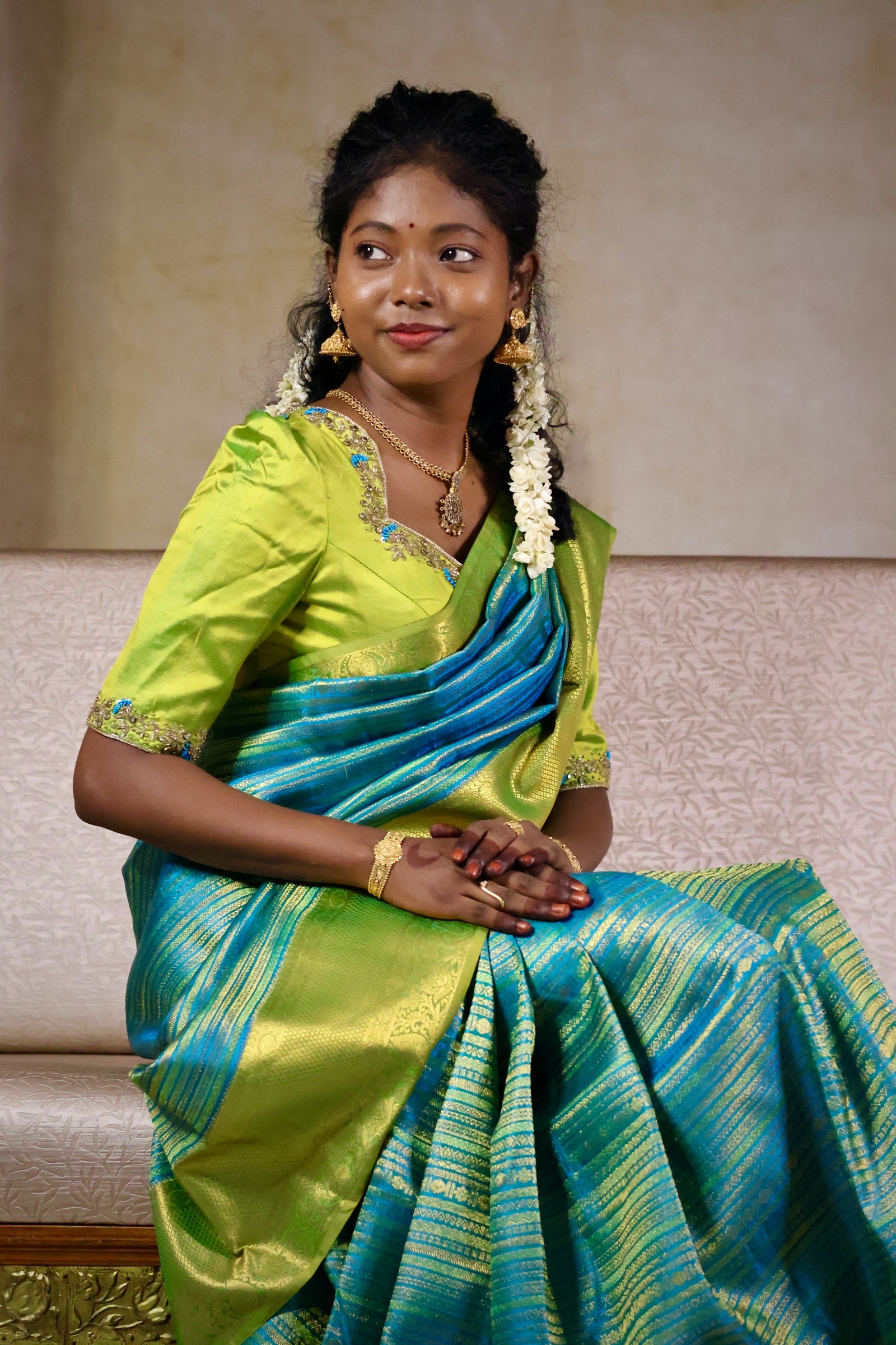 மயூரி- Pure Handloom Silk Saree
