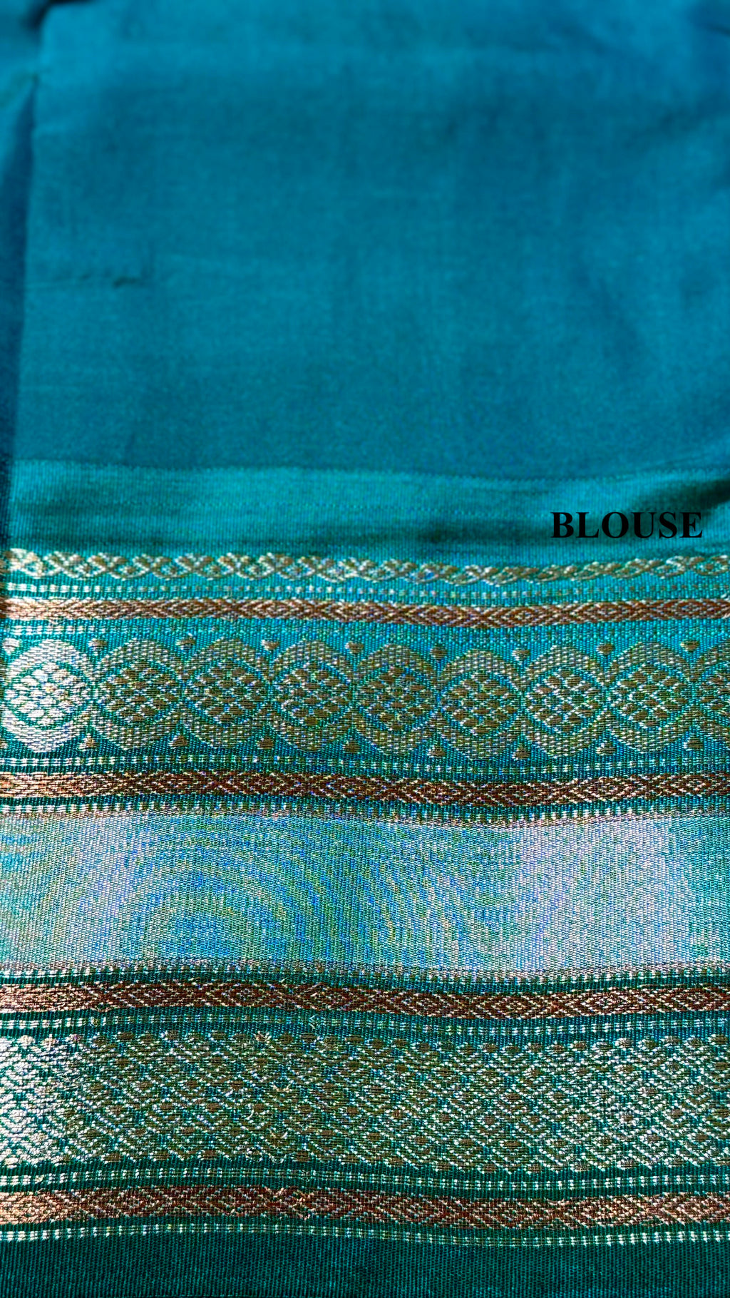 Silk Saree - Varisaipet Korvai Border & Flower Motifs