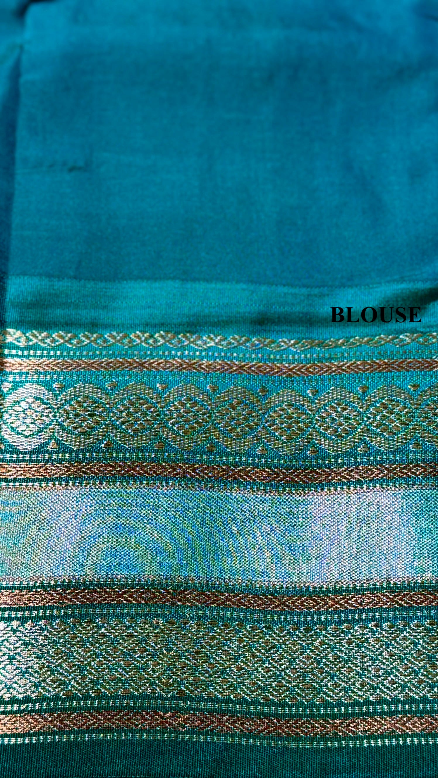 Silk Saree - Varisaipet Korvai Border & Flower Motifs