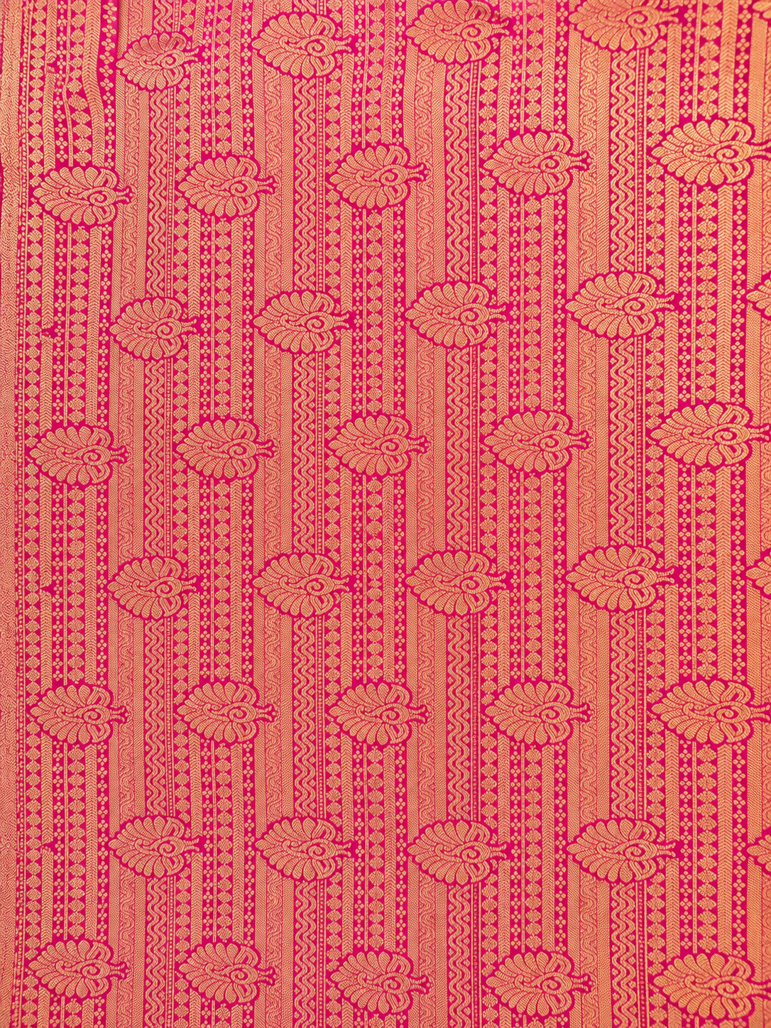 Annam & Ashva Varnam – Pure Silk Saree – Rani Pink