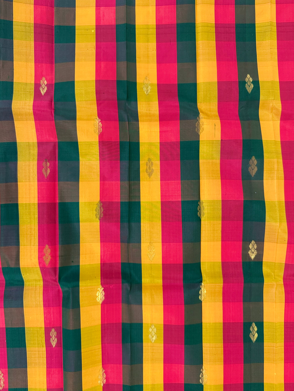 Pure Handloom Thirubhuvanam Silk Saree | பாலும் பழமும் | Green Pallu