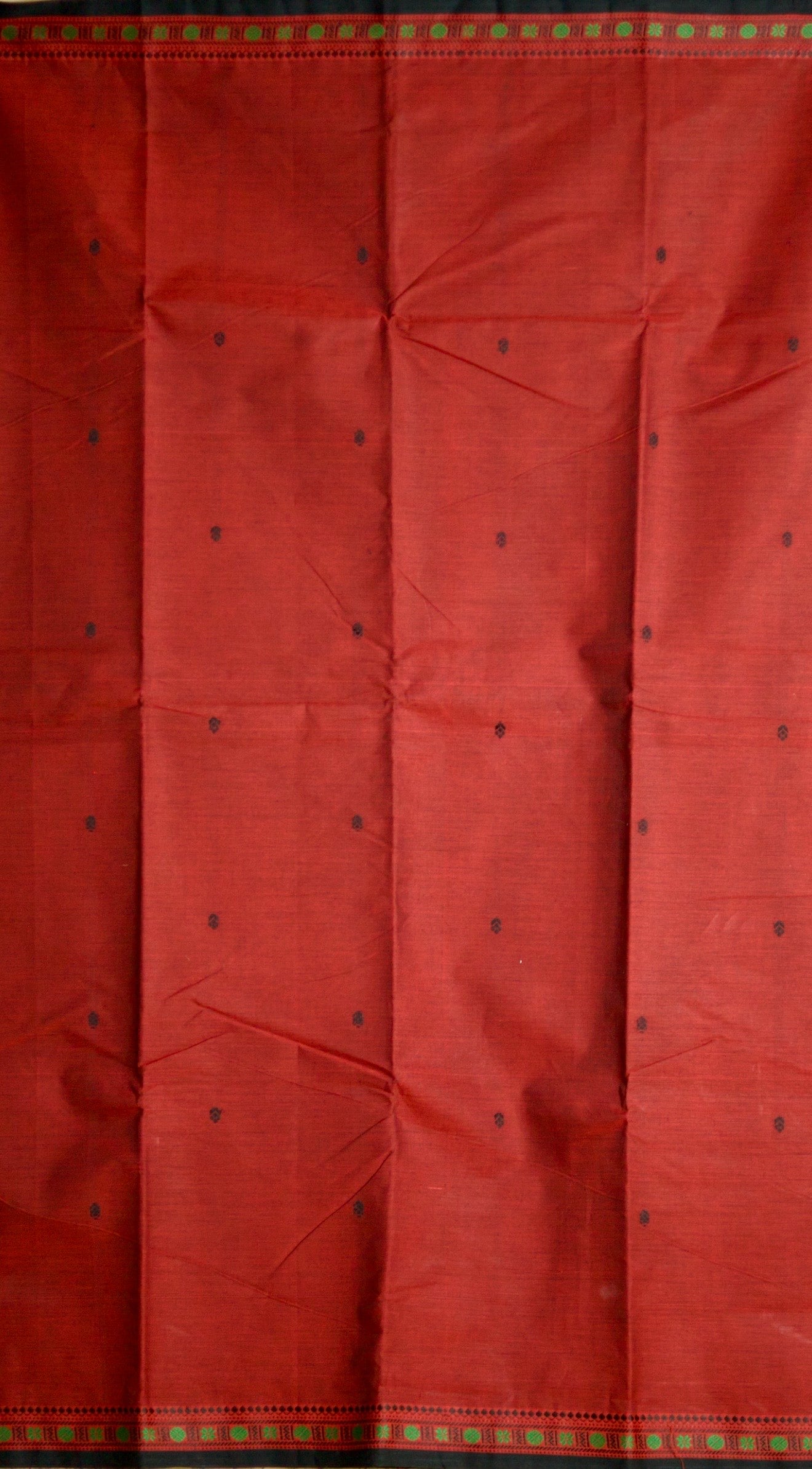 Pure Cotton Saree with One Inch Thread Border