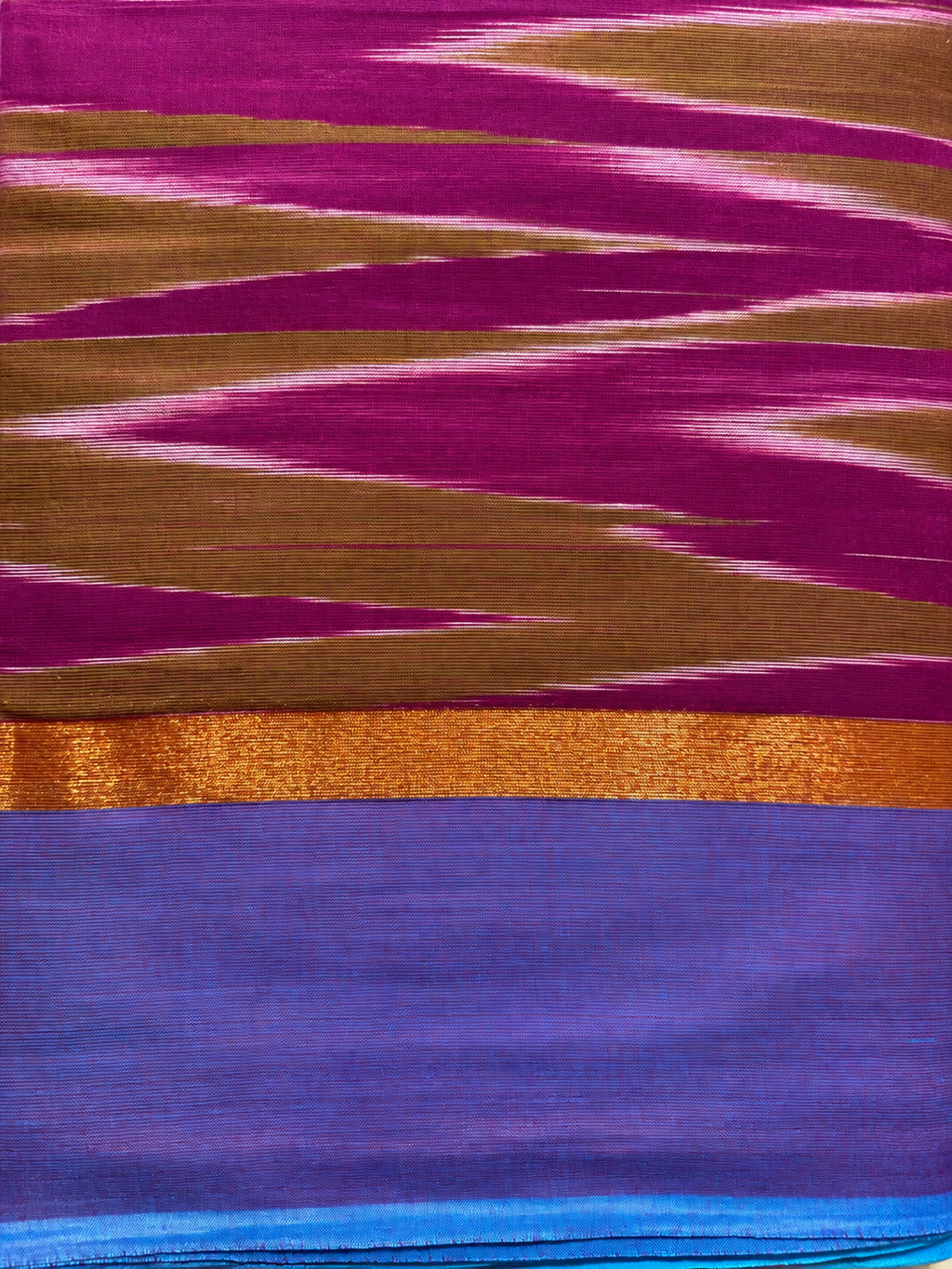 Pochampally Ikkat Cotton Saree