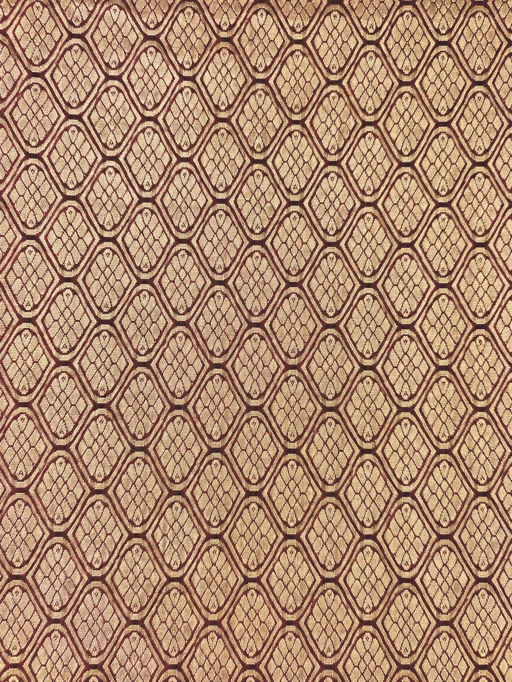 Kanchi Annam Aura – 2 Inch Border- Maroon