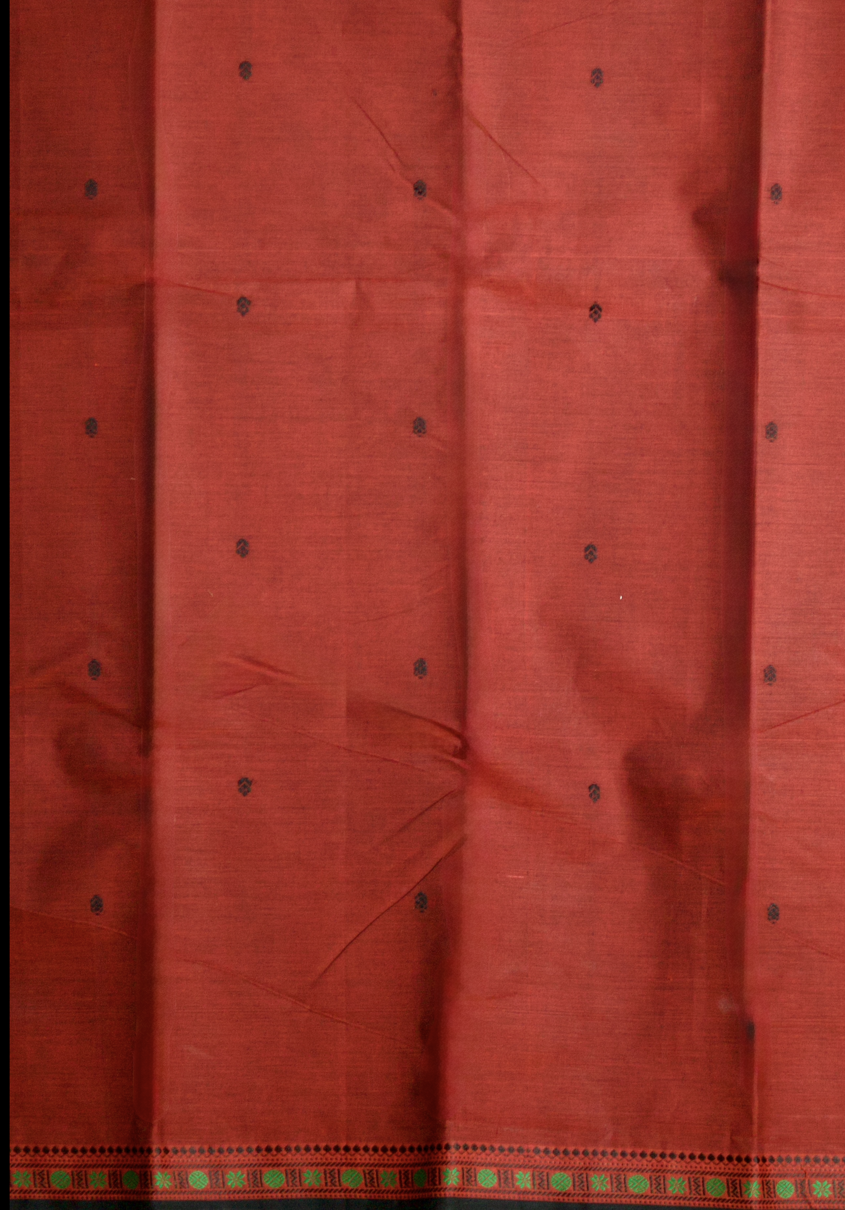 Pure Cotton Saree with One Inch Thread Border