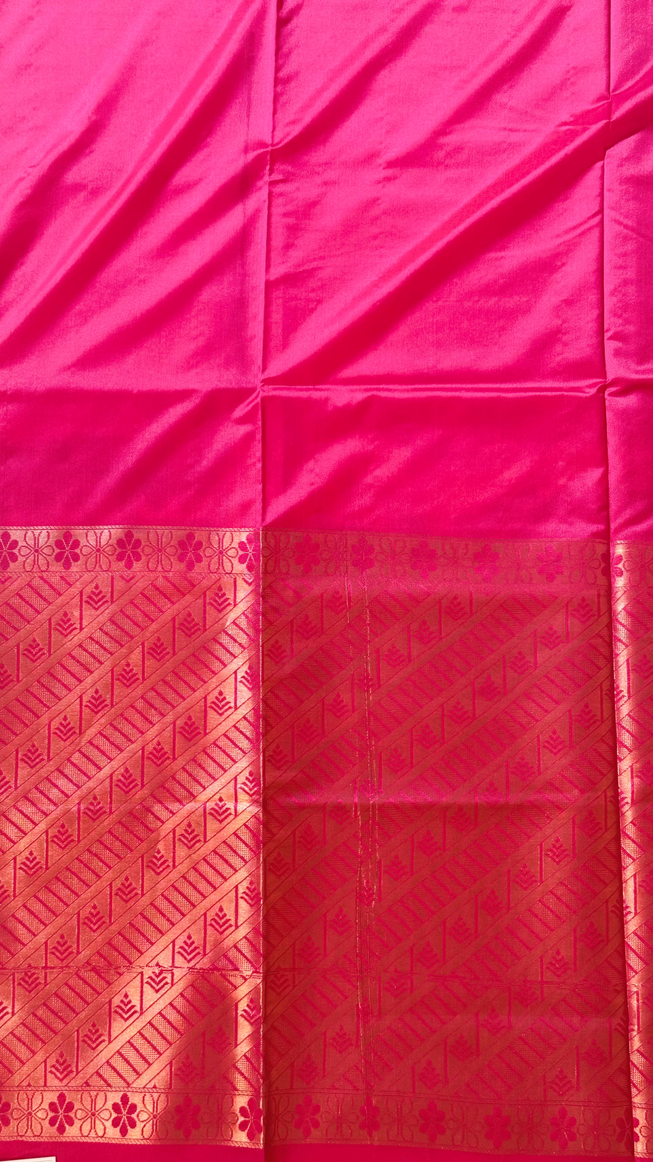 Plain Soft Silk Saree