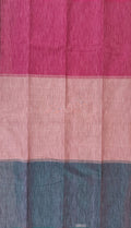 முப்பாகம் | Traditional Handloom Chettinad Cotton Saree | Three-Colour Division