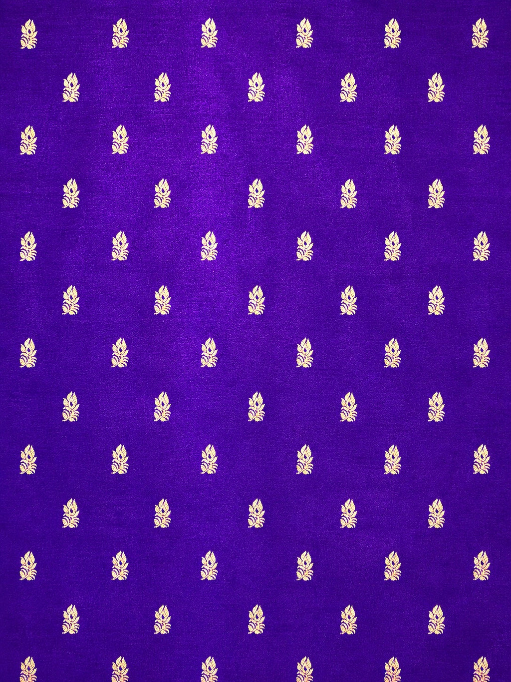 Kanchi Varisaipet Long Border Majesty- Royal Purple