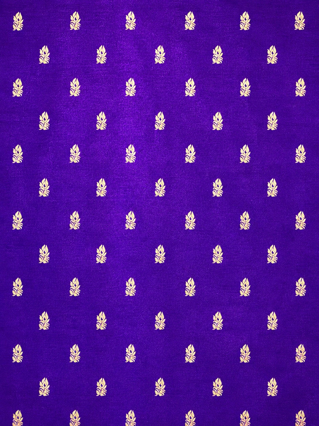 Kanchi Varisaipet Long Border Majesty- Royal Purple