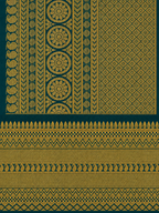 Kanchi Varisaipet Vasthram- Pure Silk Saree- Emerald Green